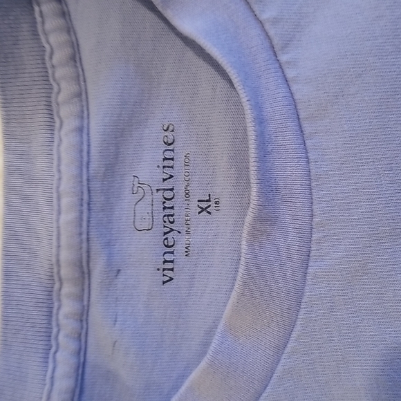 Vineyard Vines Boys XL long sleeve light blue t shirt - Picture 3 of 4